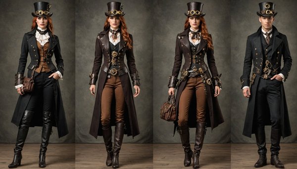 Discover your unique steampunk outfit: style awaits you